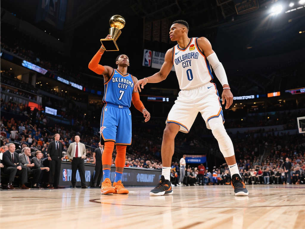 决赛在望！雷霆重现三少辉煌，亚历山大媲美杜兰特稳健风采