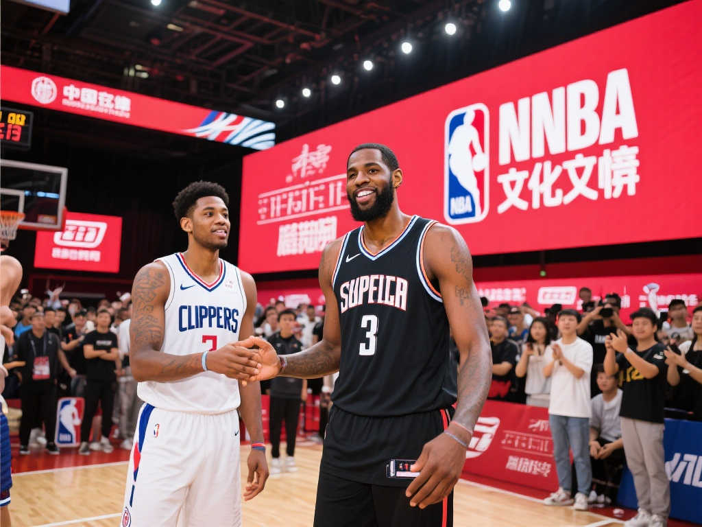 NBA球星出席中国品牌活动，跨界合作再升级